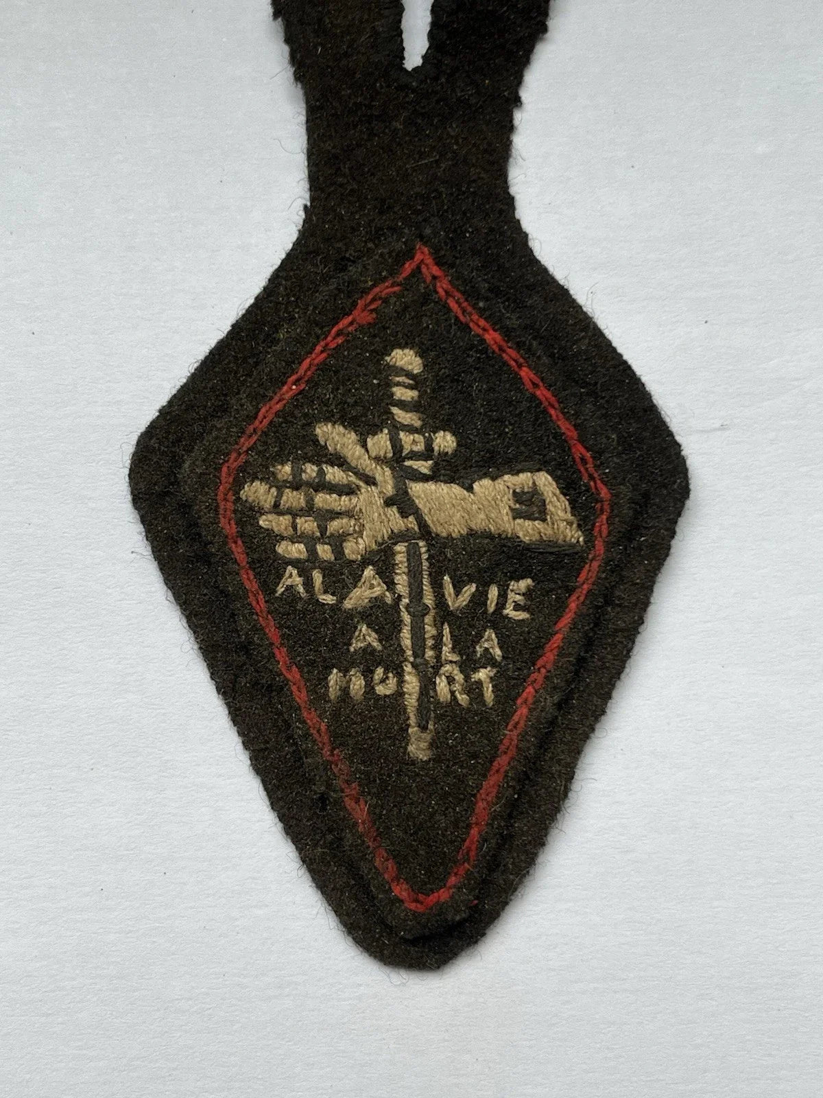 Insigne Badge Commando Ponchardier Parachutiste SASB Indochine Extrême Orient