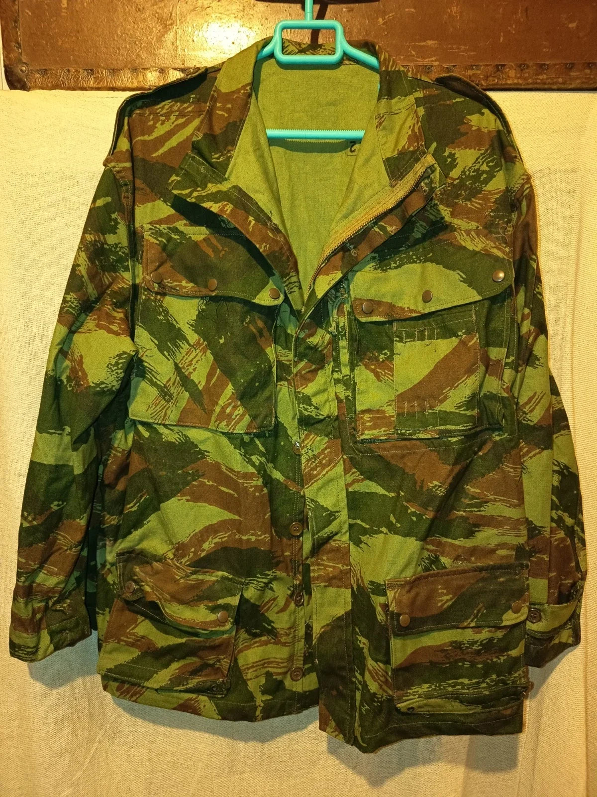 Veste camouflée TAP parachutiste modèle 47/54 armée française Algérie