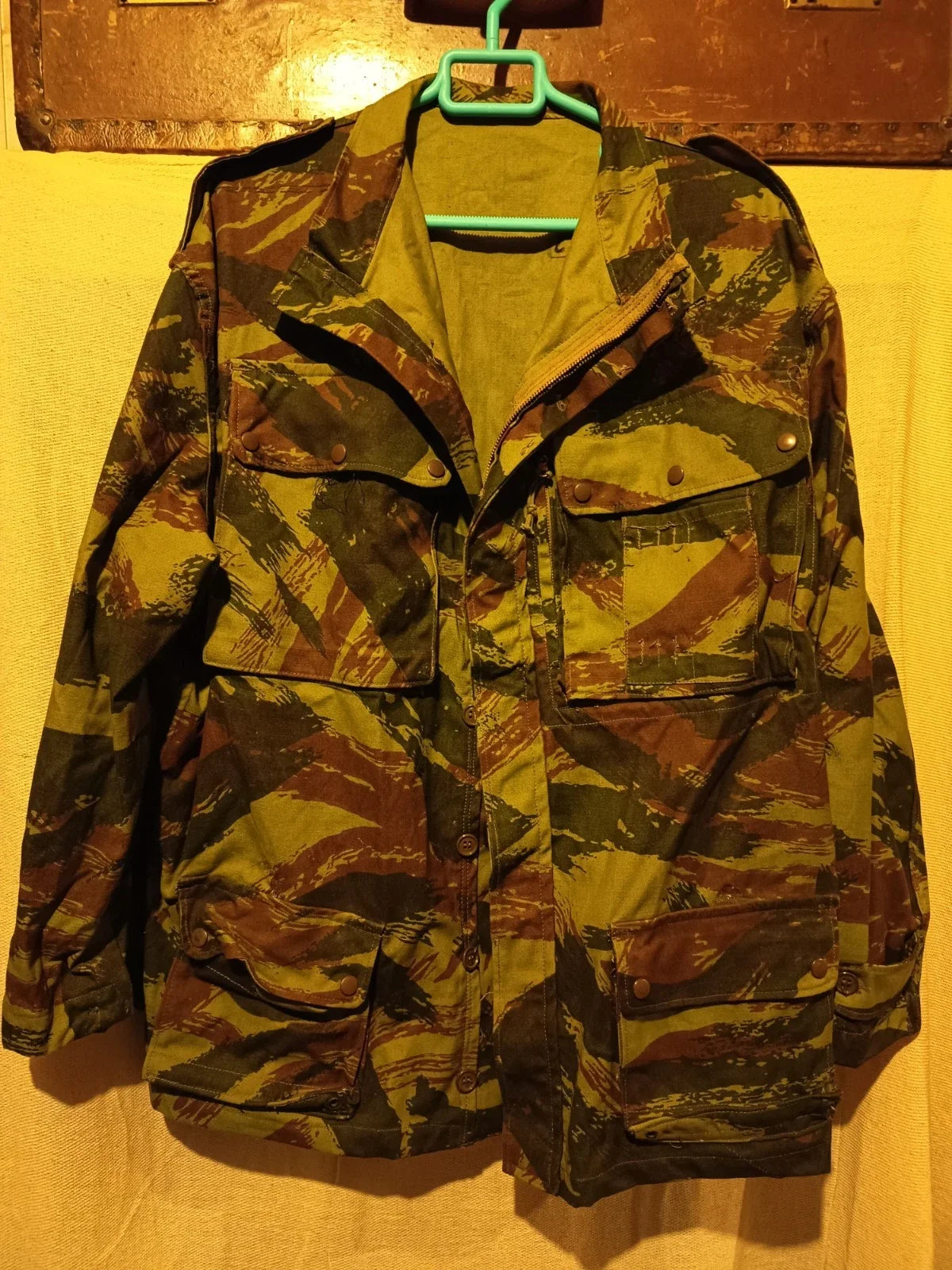 Veste camouflée TAP parachutiste modèle 47/54 armée française Algérie