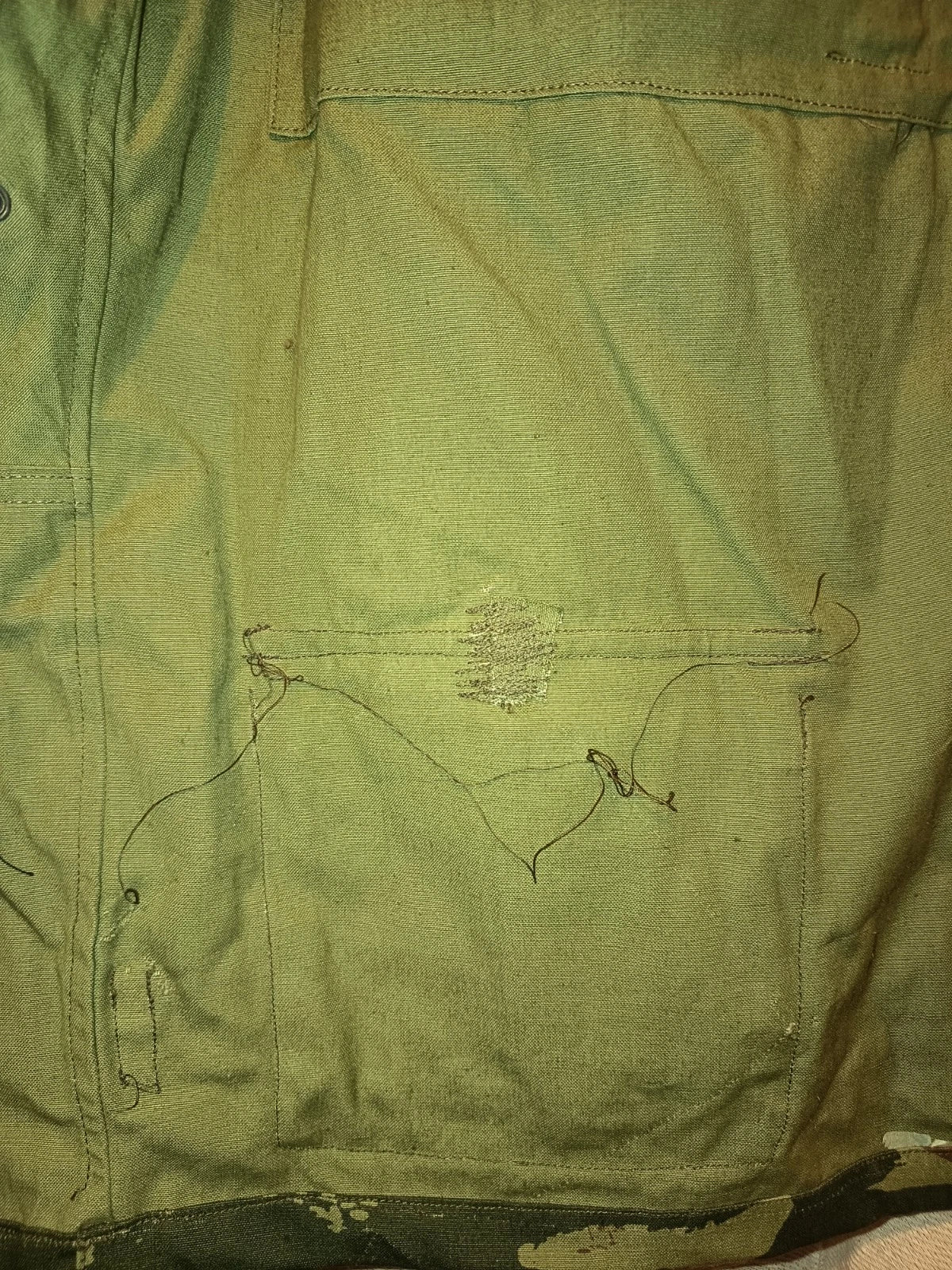 Veste camouflée TAP parachutiste modèle 47/54 armée française Algérie