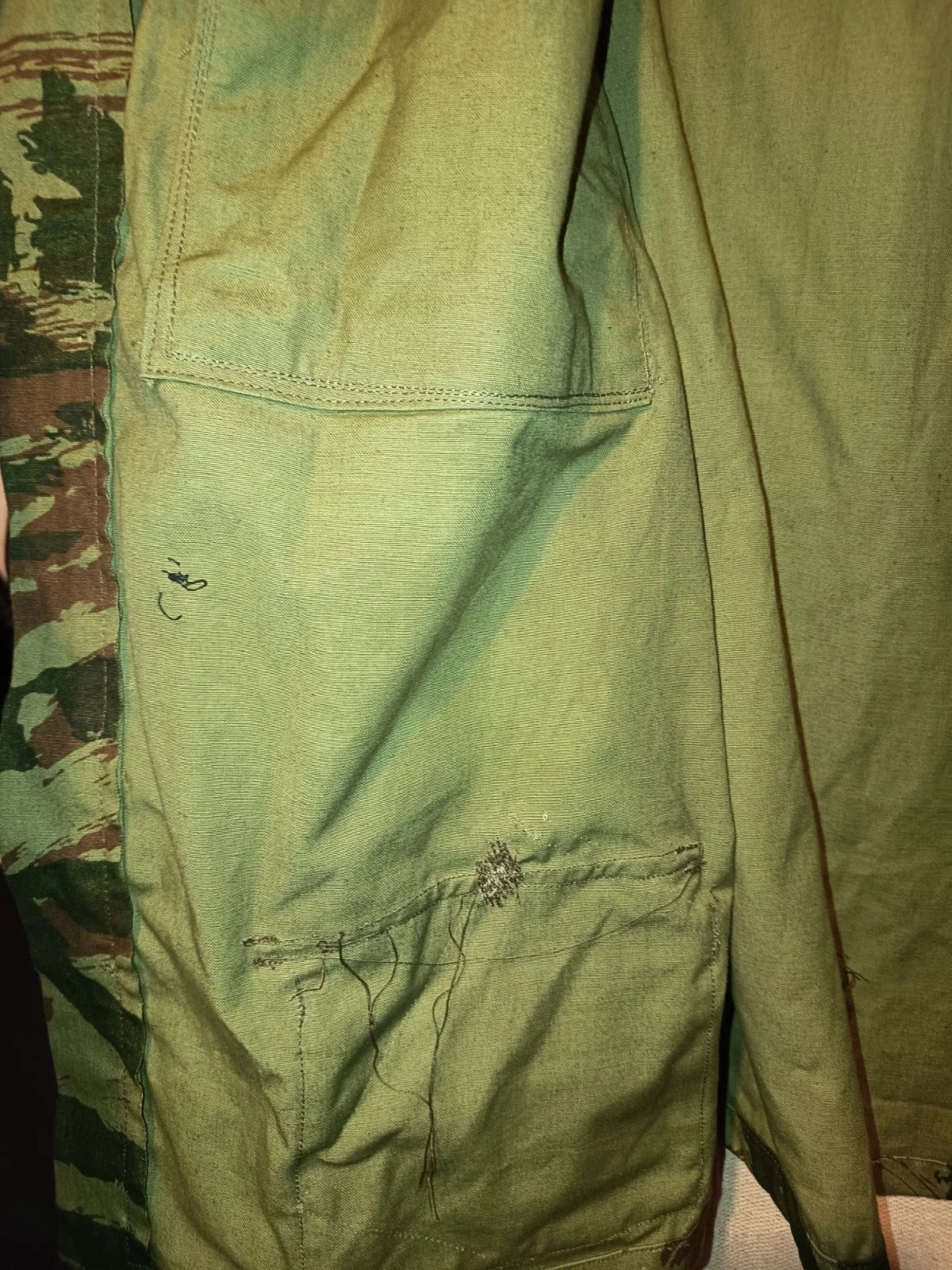 Veste camouflée TAP parachutiste modèle 47/54 armée française Algérie