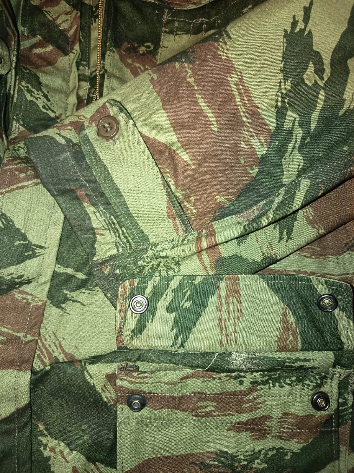 Veste camouflée TAP parachutiste modèle 47/54 armée française Algérie
