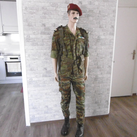 Parachutiste : uniforme complet Lieutenant RPIMa