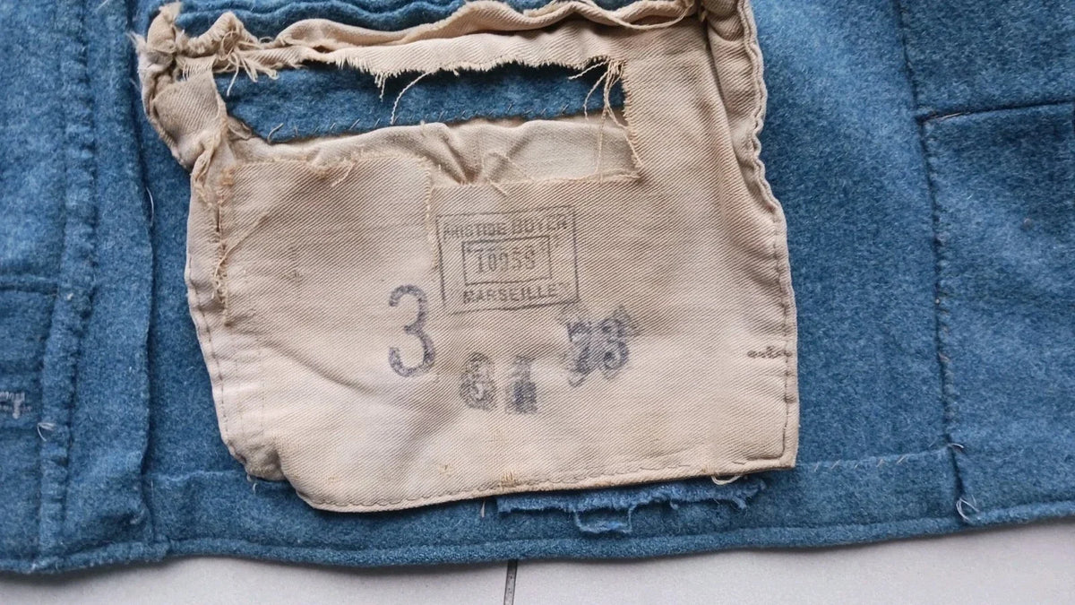 Vareuse Française Bleu Horizon "11ème Régiment Infanterie " WW1