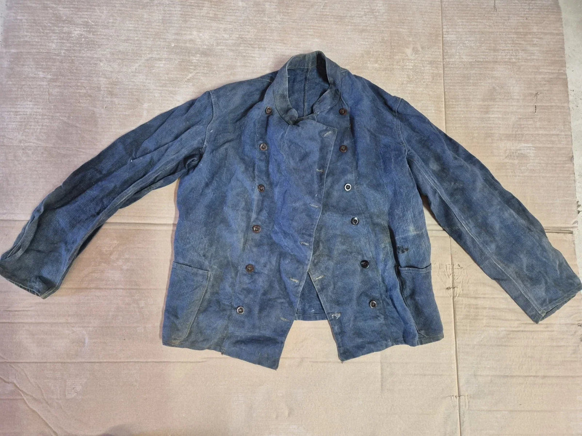 Rare veste travail corvée bourgeron 1923 Ww2 Taille Medium