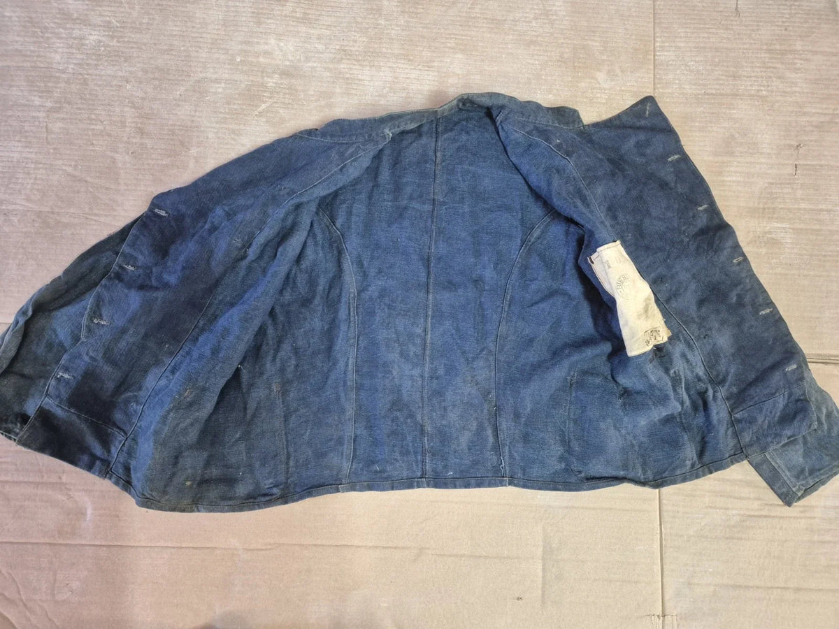 Rare veste travail corvée bourgeron 1923 Ww2 Taille Medium