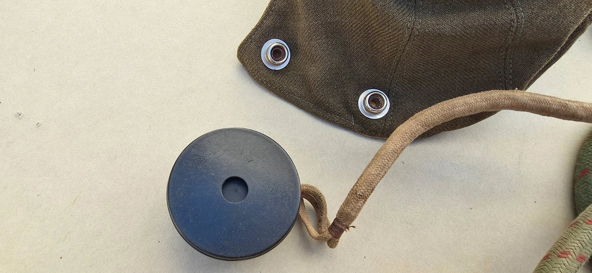 MASQUE A OXYGÈNE TYPE D AVEC MICROPHONE TYPE 26 RAF 2ème GM ROYAL AIR FORCE WW2