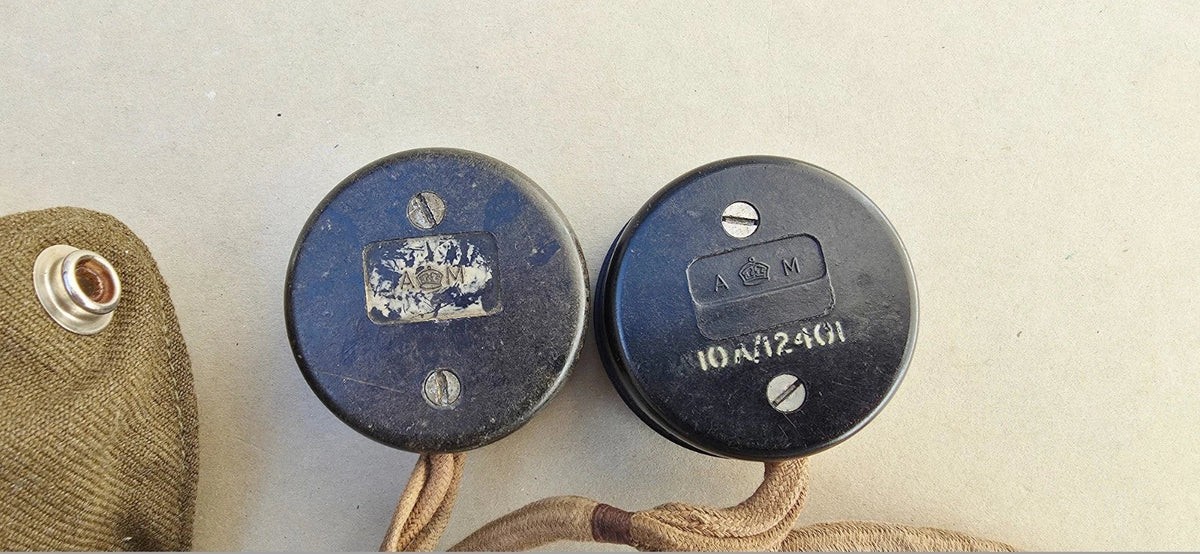 MASQUE A OXYGÈNE TYPE D AVEC MICROPHONE TYPE 26 RAF 2ème GM ROYAL AIR FORCE WW2