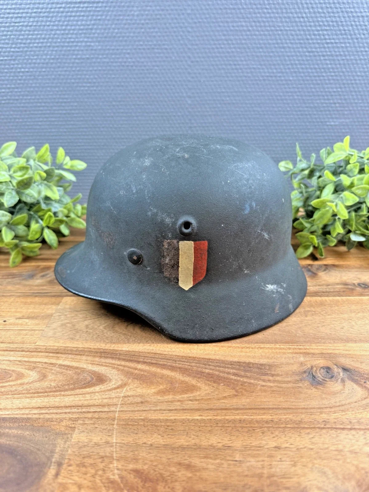 Authentique Casque allemand WW2 Résistance ou LVF