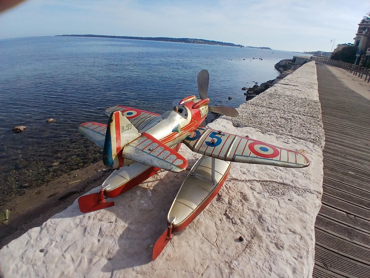 JEP HYDRAVION COUPE SCHNEIDER NO JRD CIJ BING JOUET ANCIEN BATEAU BASSIN