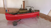 JOUET ANCIEN CARETTE ?BING? BATEAU VAPEUR VIVE 41CM