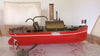 JOUET ANCIEN CARETTE ?BING? BATEAU VAPEUR VIVE 41CM