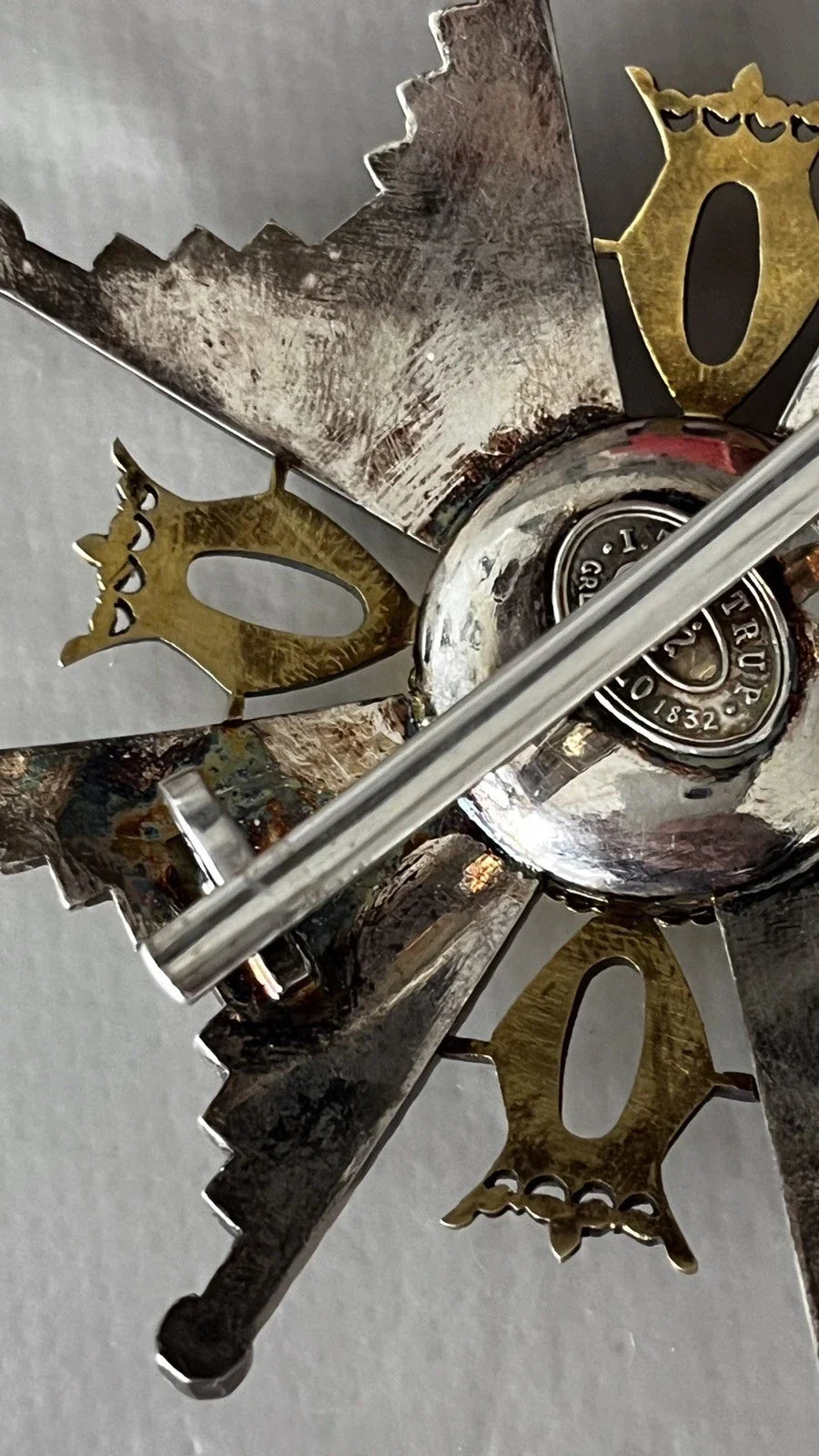 Coffret avec Médaille du Mérite Commandeur Saint Olaf Olov Norvège - C.F Carlman