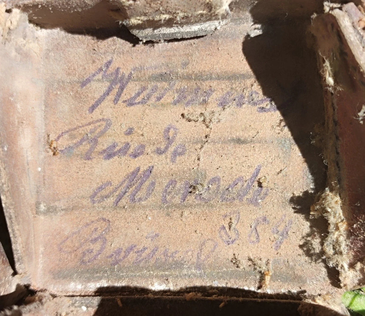 Paire cartouchière même fabricant et marquage datée 1914 allemande Prusse ww1