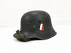 Authentique Casque acier original M16 ET66 (1er guerre mondiale) pompiers complet, avec décalcomanie