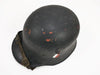 Authentique Casque acier original M16 ET66 (1er guerre mondiale) pompiers complet, avec décalcomanie