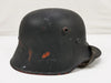 Authentique Casque acier original M16 ET66 (1er guerre mondiale) pompiers complet, avec décalcomanie