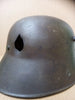 Casque en acier M16, Battlefield Damage, nom de porteur, Qualmann, ET66, original
