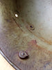 Casque en acier M16, Battlefield Damage, nom de porteur, Qualmann, ET66, original