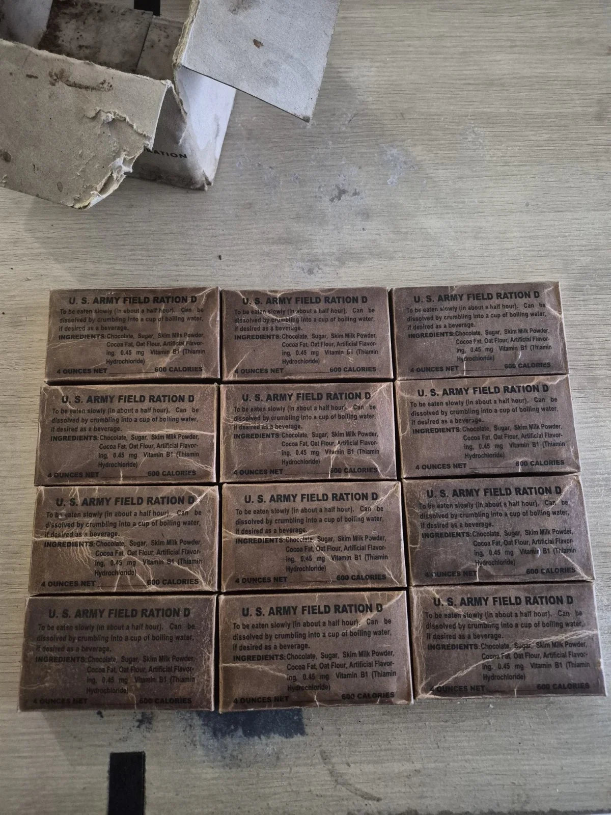 D ration US Ww2 10/43 Lot 274