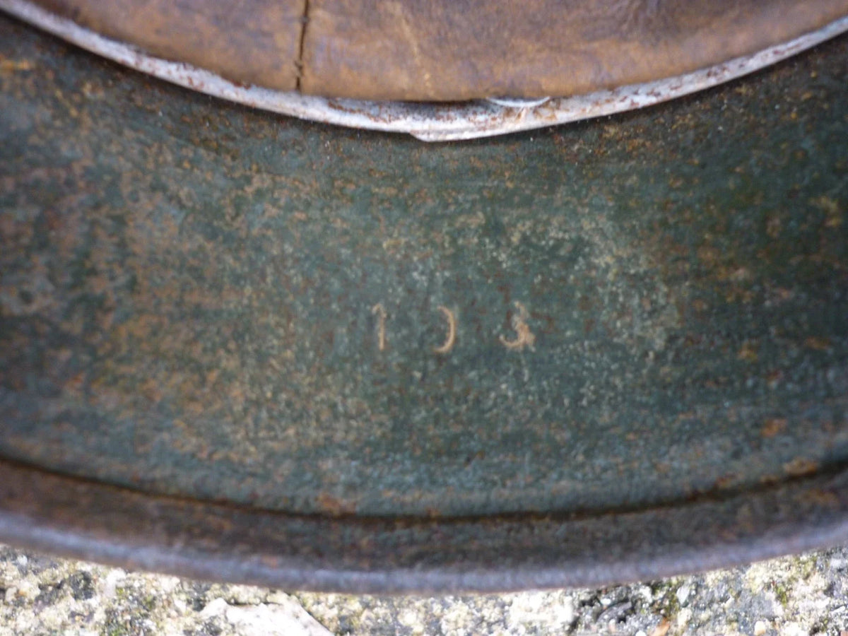 Authentique CASQUE ALLEMAND WW2