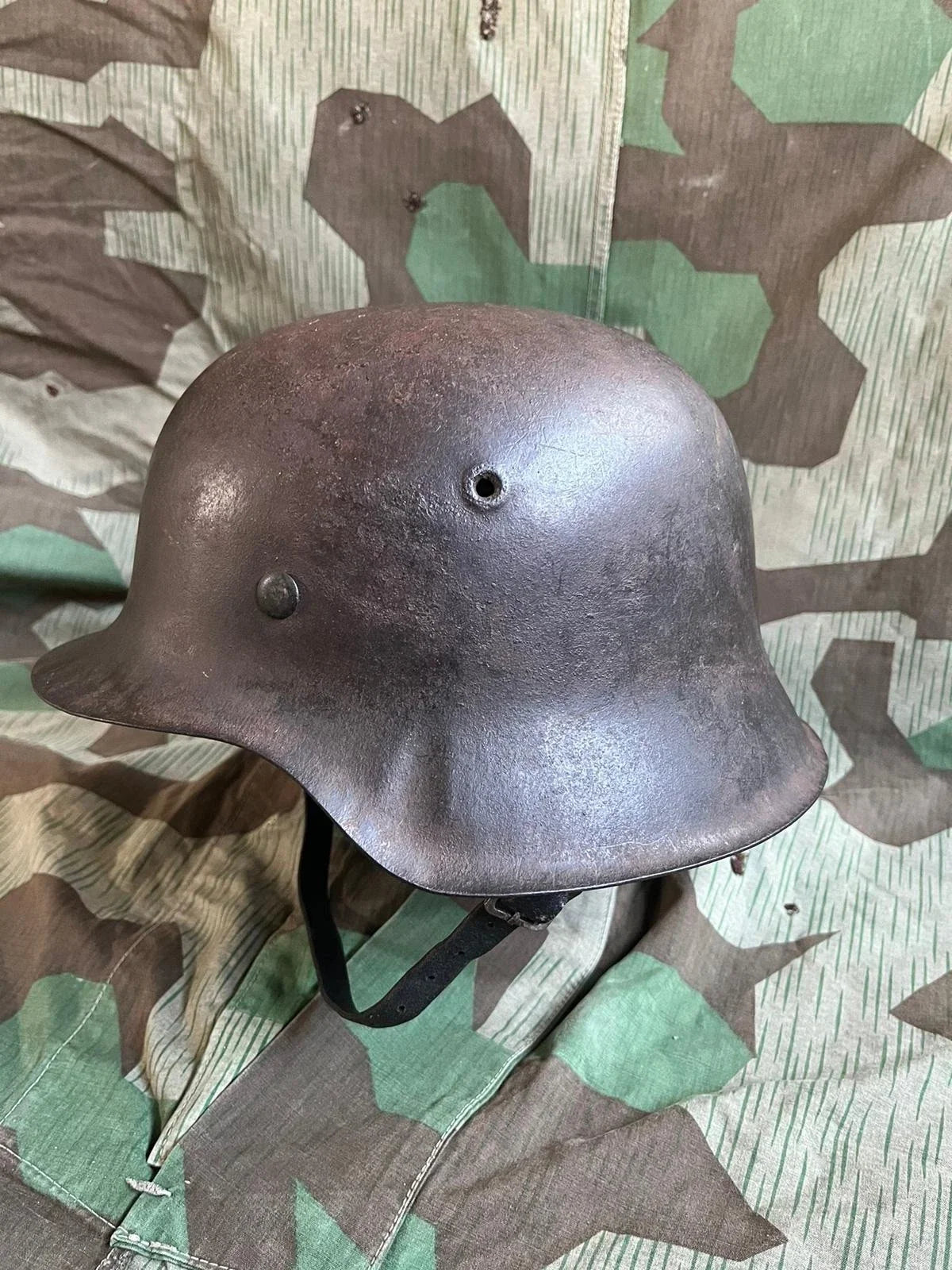 Authentique Casque Allemand Ww2