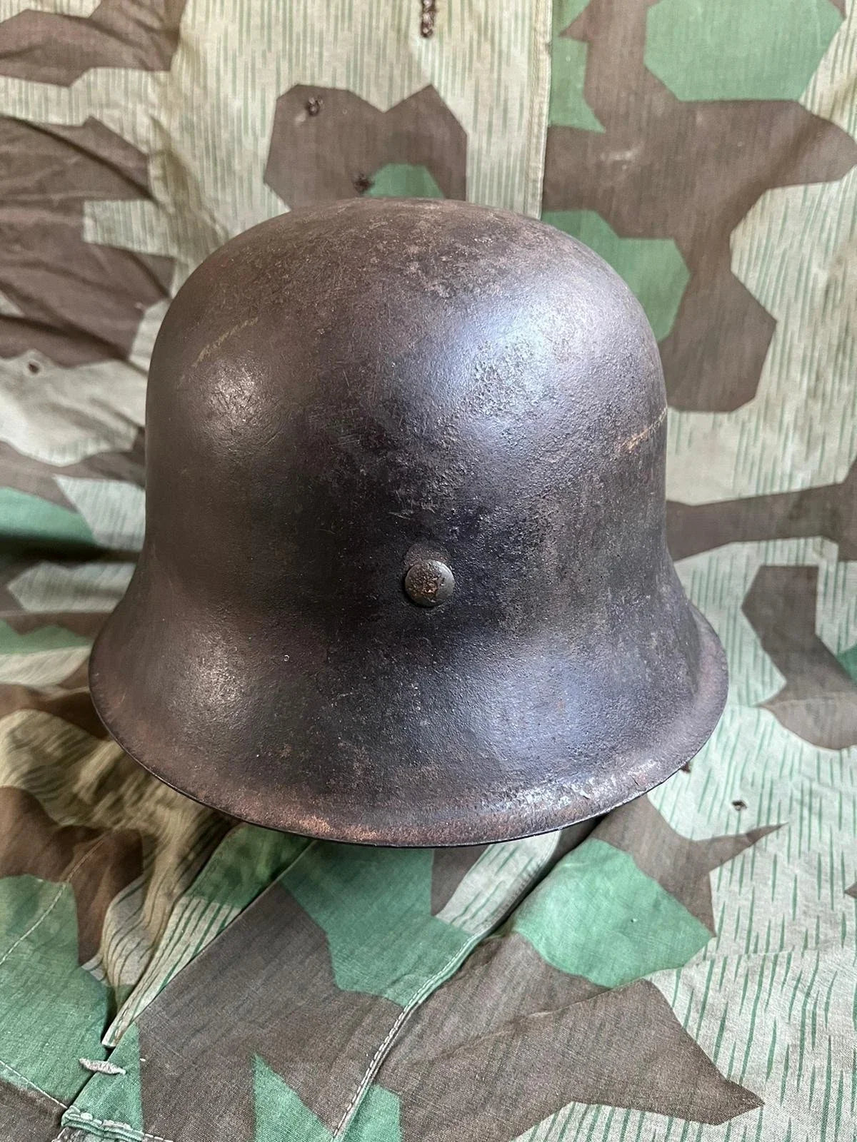 Authentique Casque Allemand Ww2