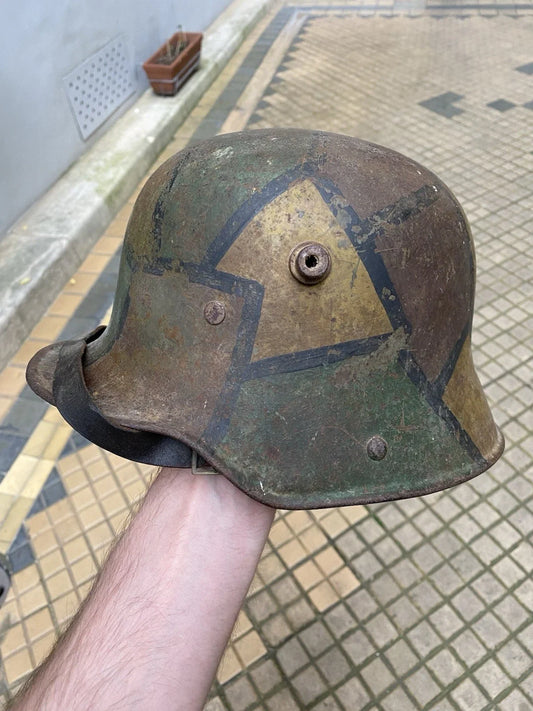 Casque Allemand Mod.16 Camouflé « Tortue » Stahlhelm