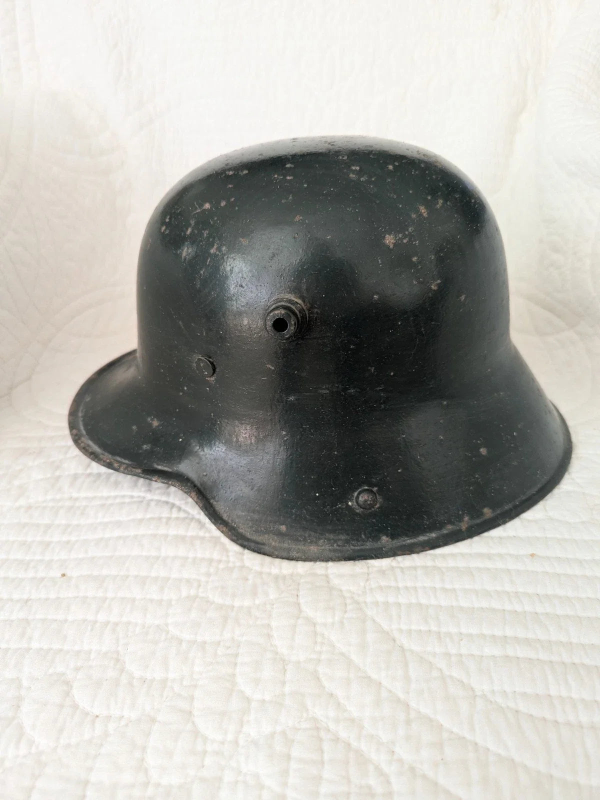 Casque Stahlhelm Allemand Ww1 Original avec marquage