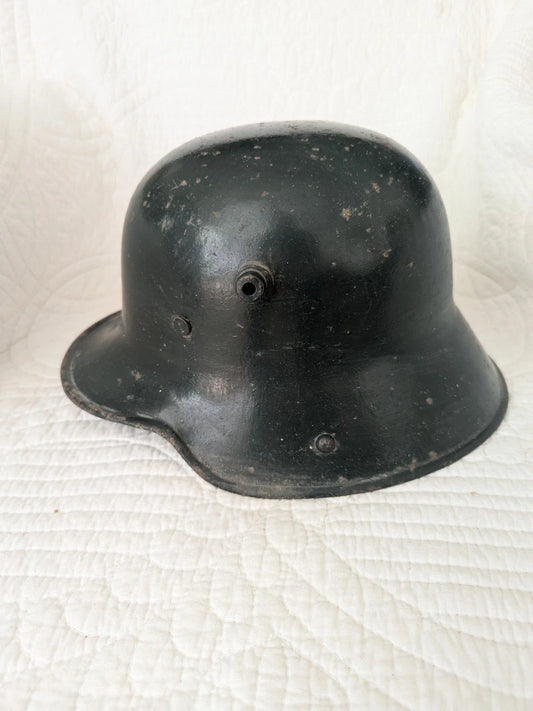 Casque Stahlhelm Allemand Ww1 Original avec marquage