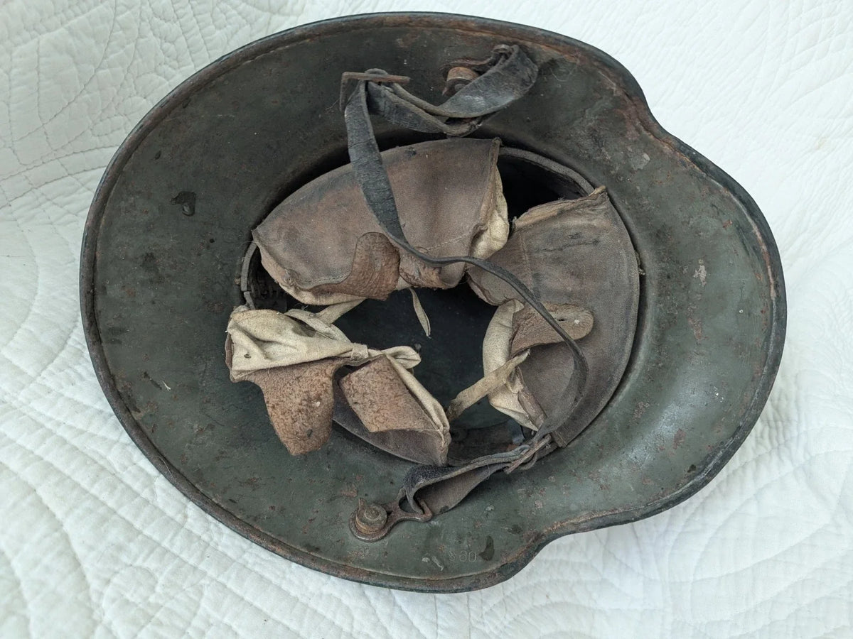 Casque Stahlhelm Allemand Ww1 Original avec marquage
