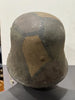 Casque allemand Stahlhelm M1916 avec camouflage 'Mimikry WW1