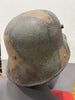 Casque allemand Stahlhelm M1916 avec camouflage 'Mimikry WW1
