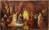 MONTICELLI Adolphe Tableau Ancien Scène Biblique Royale Princesse Peinture 19ème MONTICELLI Adolphe (1824-1886)