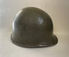 US WW2 - Casque M1 pattes fixes - Barre ETO Follow me - 100% original 2nd guerre
