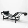 Original Cassina LC4 chaise longue cuir design classique chrome Bauhaus Le Corbusier top