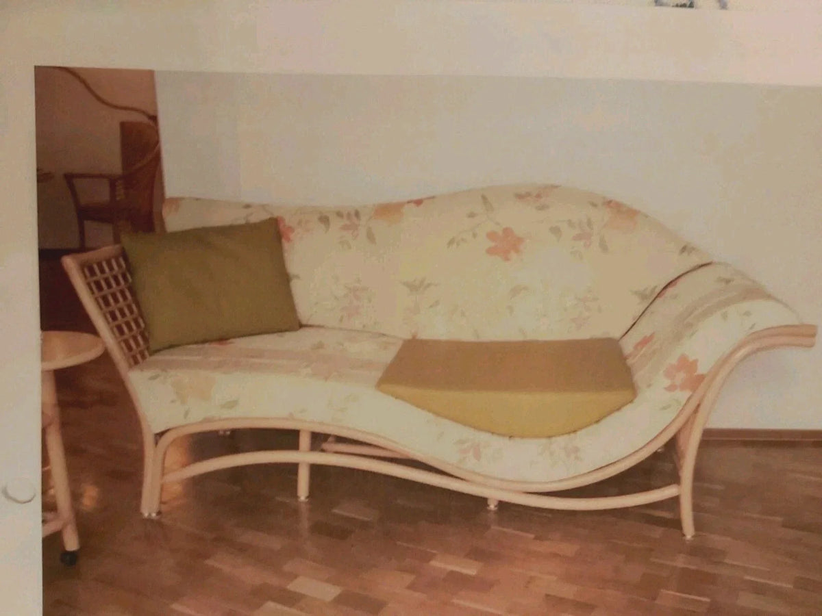 Canapé créateur BIO, RARETÉ ! Peut également être utilisé comme canapé relax, longueur : environ 210 cm, neuf