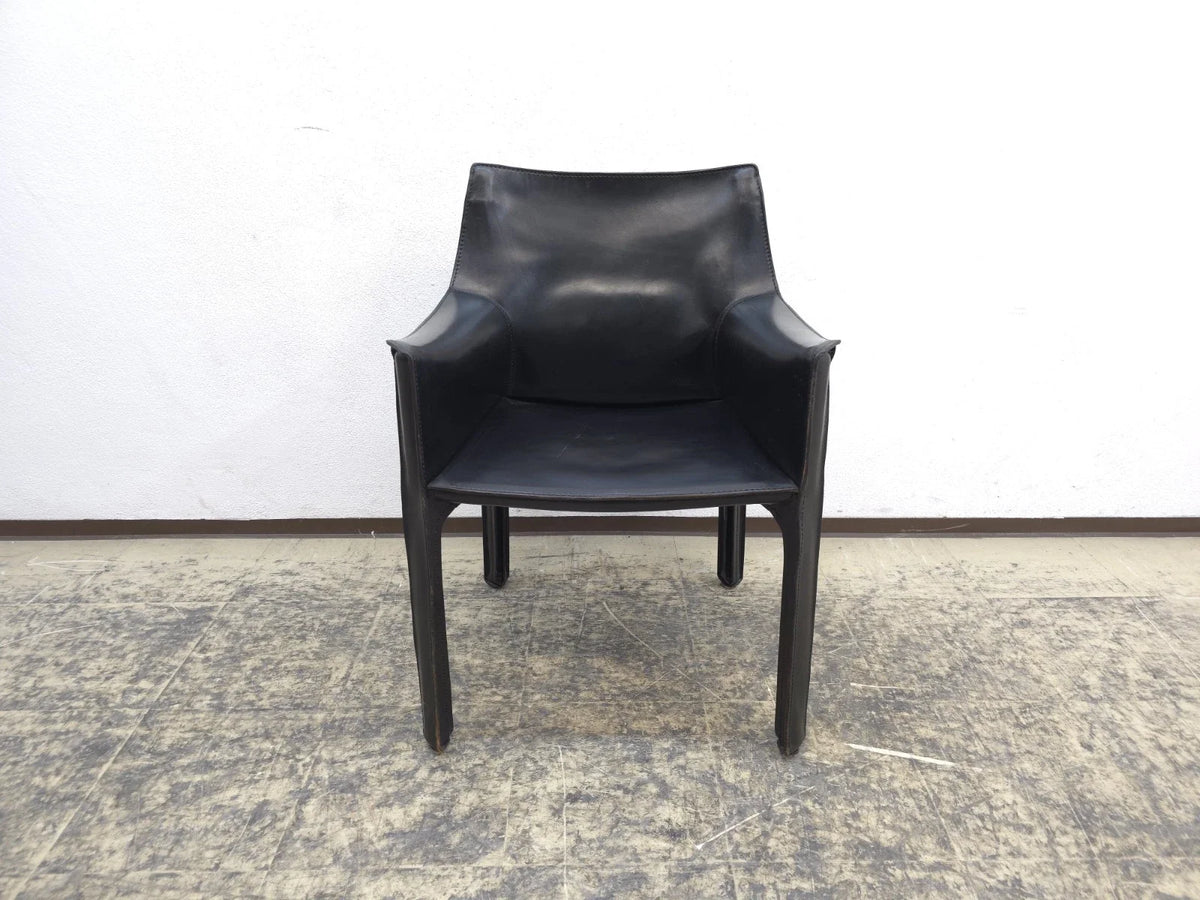 Cassina Cab 413 Chairs noir Bellini chaise en cuir chaise design chaise de salle à manger
