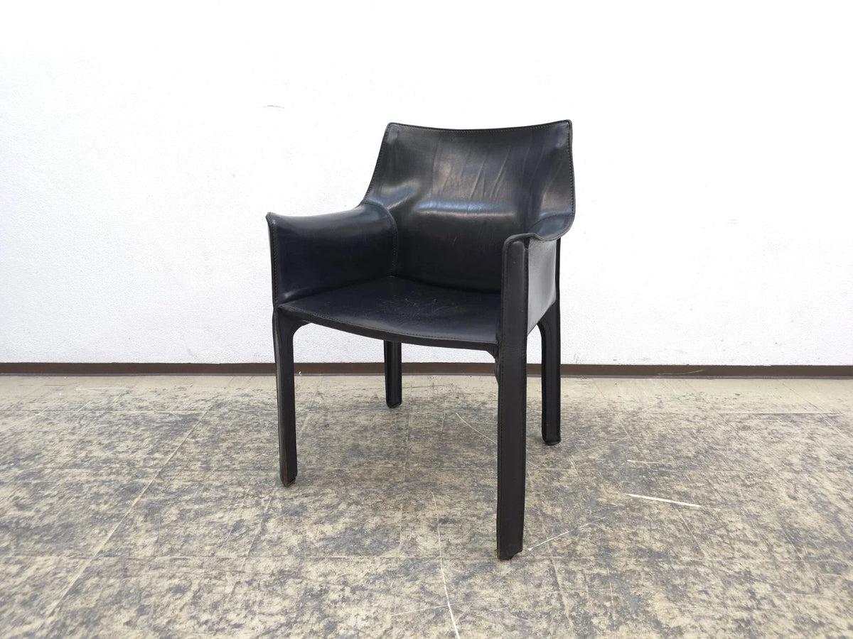 Cassina Cab 413 Chairs noir Bellini chaise en cuir chaise design chaise de salle à manger
