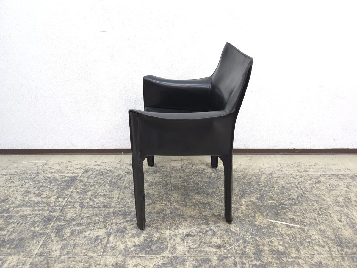 Cassina Cab 413 Chairs noir Bellini chaise en cuir chaise design chaise de salle à manger
