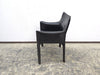 Cassina Cab 413 Chairs noir Bellini chaise en cuir chaise design chaise de salle à manger