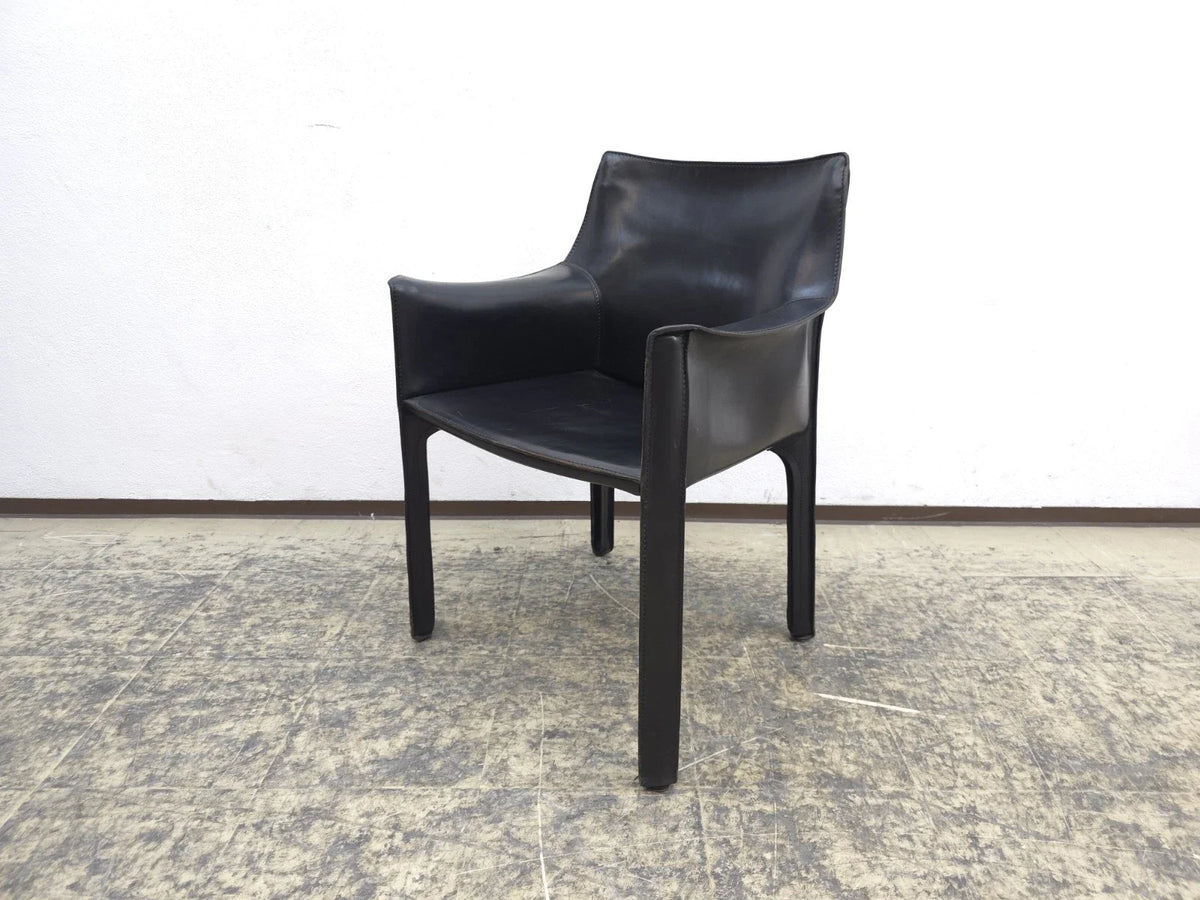 Cassina Cab 413 Chairs noir Bellini chaise en cuir chaise design chaise de salle à manger