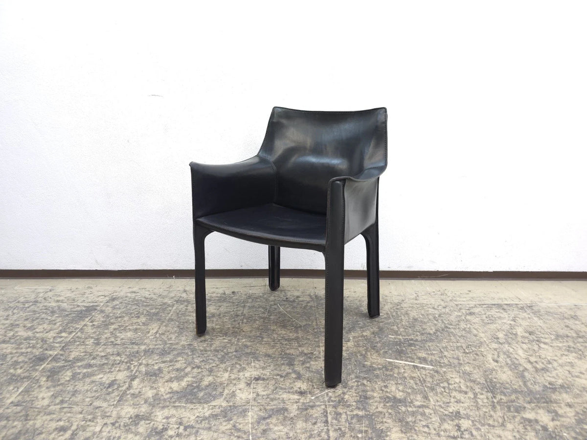 Cassina Cab 413 Chairs noir Bellini chaise en cuir chaise design chaise de salle à manger