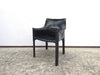 Cassina Cab 413 Chairs noir Bellini chaise en cuir chaise design chaise de salle à manger