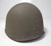 Authentique Casque américain US WW2, fab. Avril 1944, jonc avant, liner Firestone, nominatif