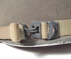 Authentique Casque américain US WW2, fab. Avril 1944, jonc avant, liner Firestone, nominatif