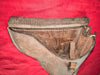 P08 cuir fauve étui holster original WW2 allemand : prise maquis allégé du rabat
