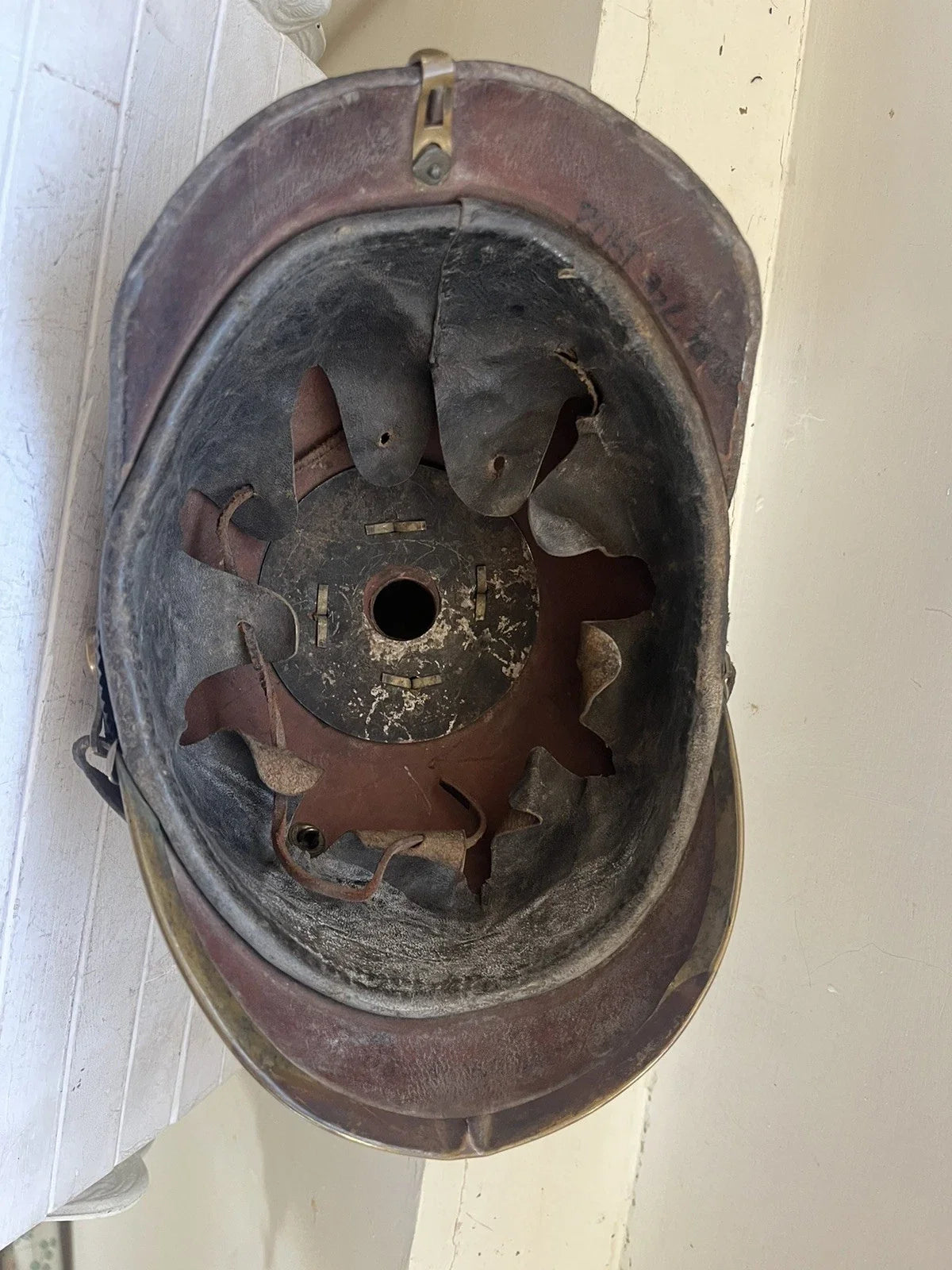 Casque à pointe,spiked helmet,pickelhaube, Prusse Waterloo