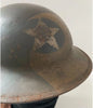 Casque US M1917 WW1 (type Brodie) – authentique – dans son ju