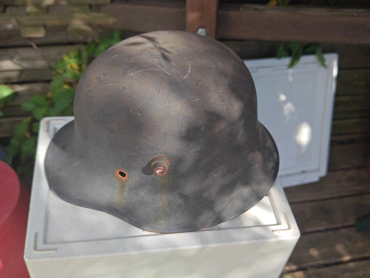 Authentique Casque Allemand Ww1